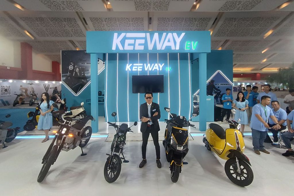 Keeway Boyong 4 Motor Listrik Baru di PEVS&nbsp;2024