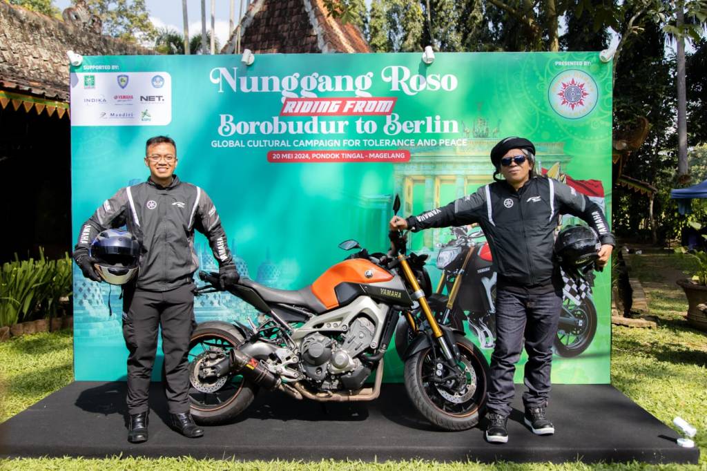 Yamaha MT-09 Lintasi 18 Negara dari Borobudur Sampai ke&nbsp;Berlin
