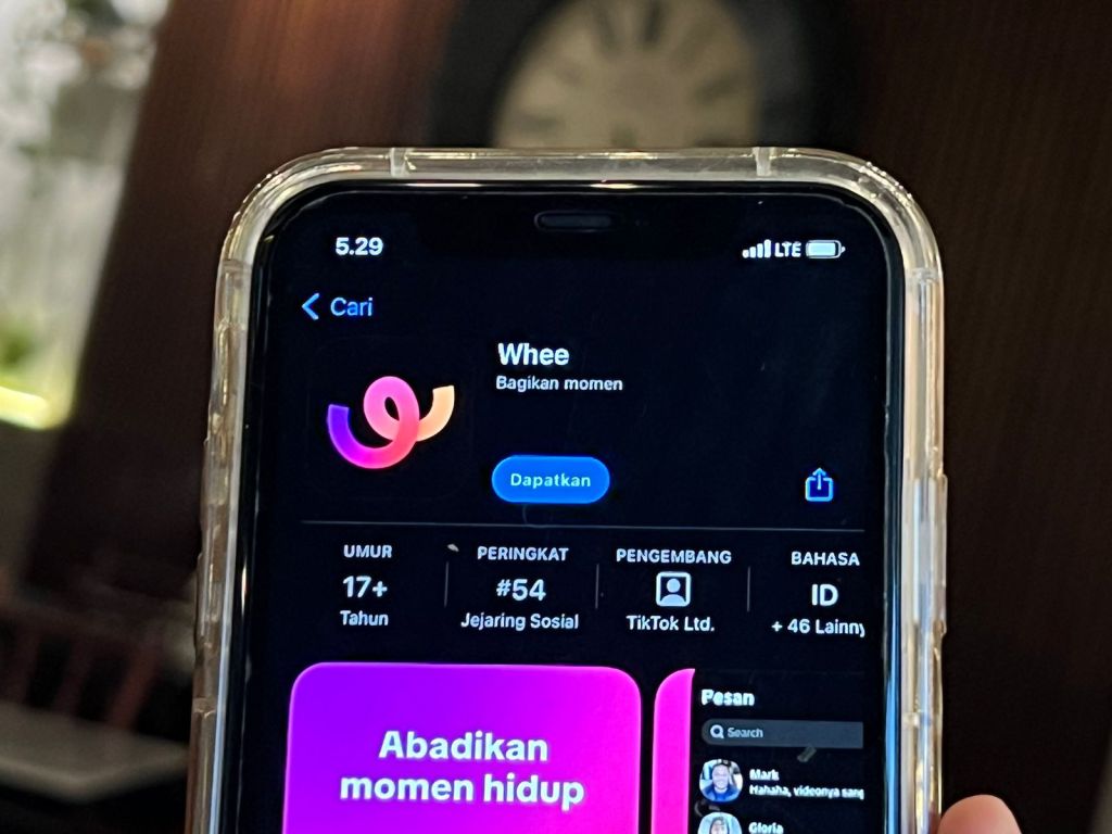 Induk TikTok Bikin Saingan Instagram ‘Whee’, Sudah Ada di&nbsp;Indonesia