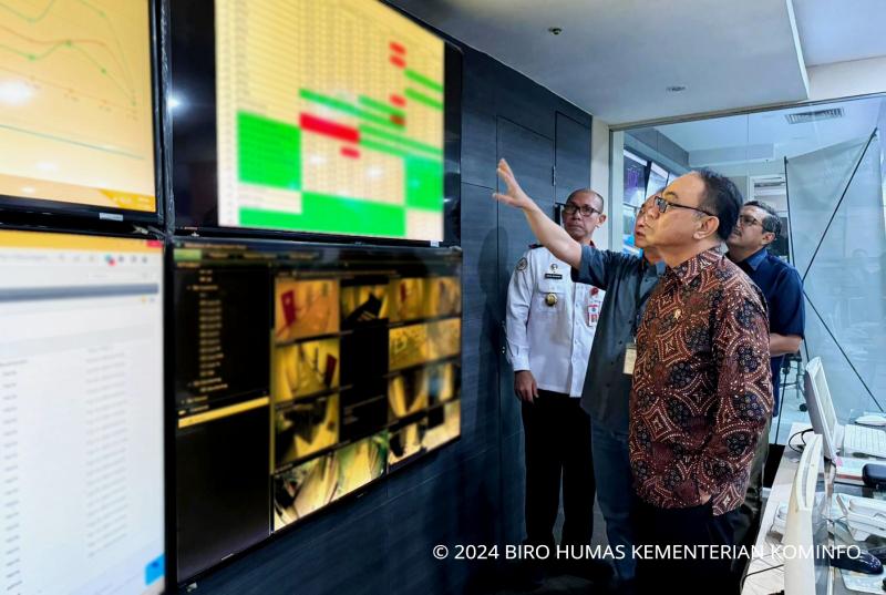 Menkominfo Sidak Data Center PDNS 2,&nbsp;Hasilnya?