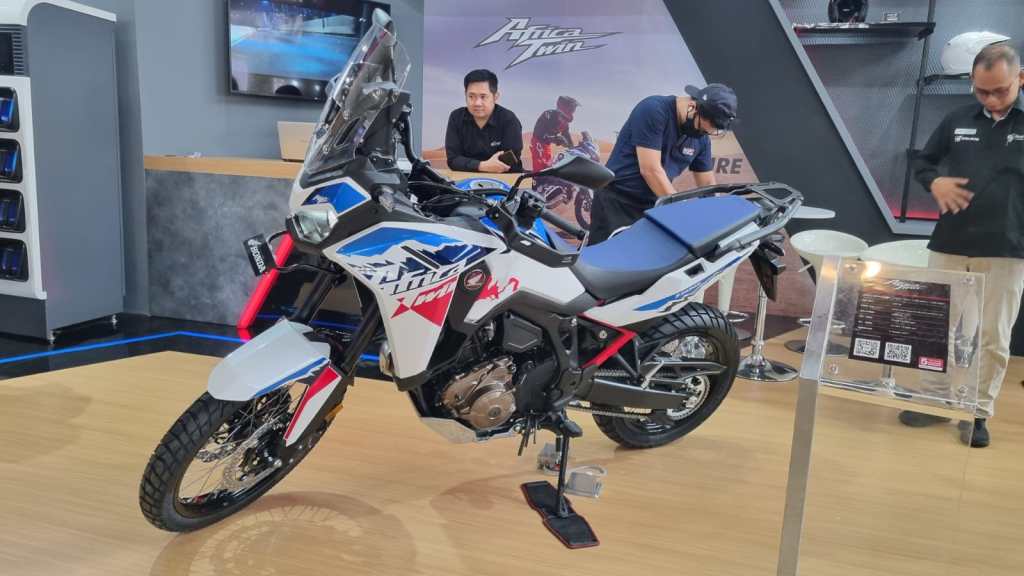 Honda CRF1100L Africa Twin Mejeng di GIIAS 2024, Dijual Rp600&nbsp;Jutaan